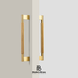 Neo Brushed Brass Cabinet Door Pull