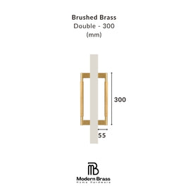 Neo Brushed Brass Cabinet Door Pull