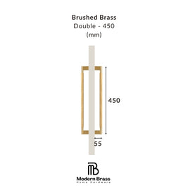 Neo Brushed Brass Cabinet Door Pull